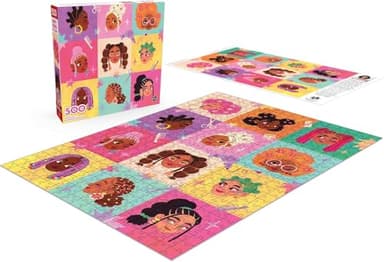 Buffalo Games - Maria Gabriela Gama - Don't Touch My Hair - 500 Piece Jigsaw Puzzle for Adults -Challenging Puzzle Perfect for Game Nights - Finished Size is 21.25 x 15.00 - Image 4