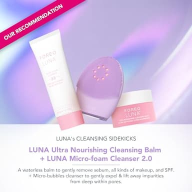 FOREO Luna 4 Plus Facial Cleansing Brush - Red Light Deep Thermo Cleansing - Anti Aging Microcurrent Facial Device - Sensitive Skin - Image 4