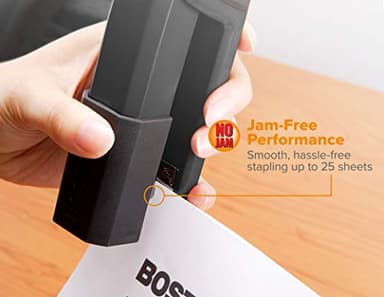 Bostitch Office Epic Metal 3 in 1 Stapler, 25 Sheet Capacity, Includes 210 Staples in Staple Storage Compartment & Integrated Remover, - Image 6