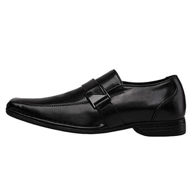 Bruno Marc Men's Giorgio Leather Lined Dress Loafers Shoes,Size 11,Black,Giorgio-3 - Image 3