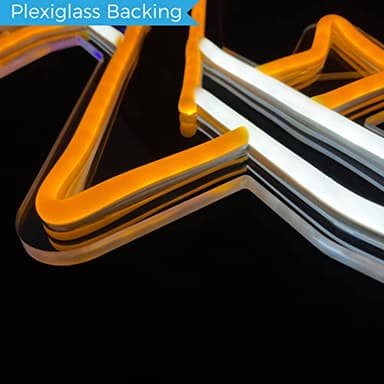 JOSEBRU Zelda Neon Sign, Silicone & Acrylic 8.2x16.1 inches, Sword Z LED Light for Gaming Room Decor, Wall Mount Indoor USB Powered - Image 5