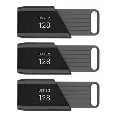 PNY 128GB Attaché X USB 3.2 Gen 1 Flash Drive, Advanced Performance Up to 130MB/s Read, Everyday Data Store & Transfer, Reliable Portable Storage, Durable, Type-A, Computers, Laptops, Desktops, 3-Pack - Image 8