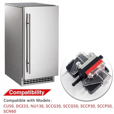 11-0504-01 Ice Maker Pressure Switch Compatible with Scotsman Ice Machine CU50, DCE33, NU130, SCCG30, SCCG50, SCCP30, SCCP50, SCN60 - Image 4