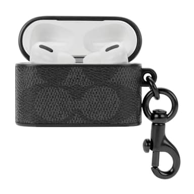 Coach Signature AirPods Pro Case - Compatible with AirPods Pro 2nd / 1st Generation - Signature Charcoal - Image 6