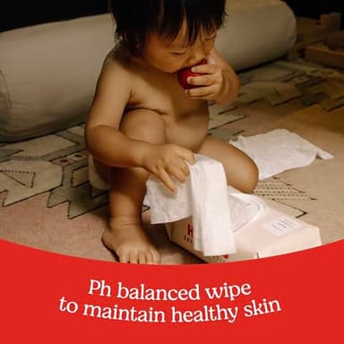 Huggies Skin Essentials Baby Wipes, Hypoallergenic, 99% Water, 10 Flip Top Packs (560 Wipes Total) - Image 7
