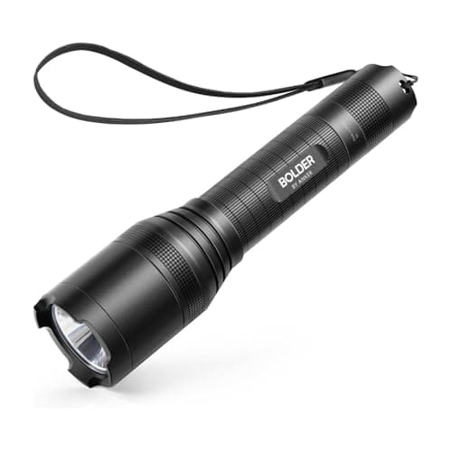 Anker Rechargeable Bolder LC90 LED Flashlight, Pocket-Sized Torch with Super Bright 900 Lumens CREE LED, IPX5 Water-Resistant, Zoomable, 5 Light Modes - Image 1