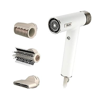 Shark Hair Dryer | SpeedStyle | No Heat Damage Hair Styling Tool | 3 Styling Tools Included | Portable & Powerful Blow Dryer | Best for Straight & Wavy Hair | Silk | HD331 - Image 1