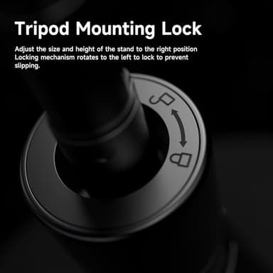 ZZR SEVEN Tripod for iPhone, Selfie Stick for iPhone with Remote, Phone Stand Tripod for Recording,Compatible with All Cell Phone and Camera A69S (72") - Image 7