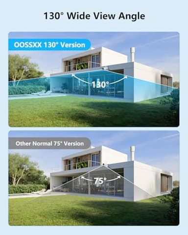 2-Way Audio & PIR Detection Dual Antennas Outdoor Wireless Security Camera System 5.5MP Wi-Fi Video Surveillance DVR System - Image 3
