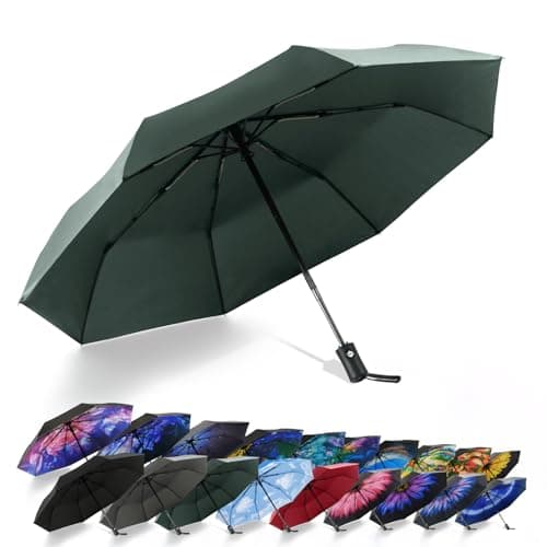 SY COMPACT Travel Umbrella Windproof Automatic Umbrellas Small Compact UV Sun Protection Factory Outlet Umbrella - Image 1