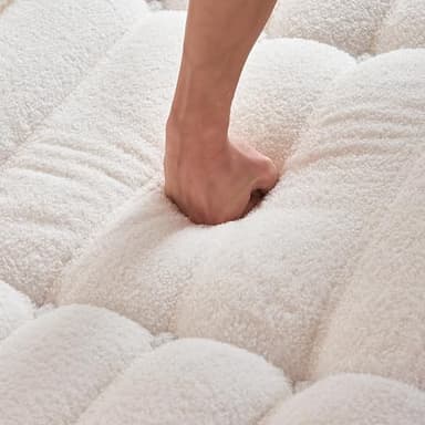 Bean Bag Chair for Adults, Oversized Loveseat Fireside Chair Comfy Lazy Floor Sofa, 2 Seater Lazy Sofa Couch Memory Foam Bean Bag for Living Room, Bedroom Apartment Office (Beige) - Image 4