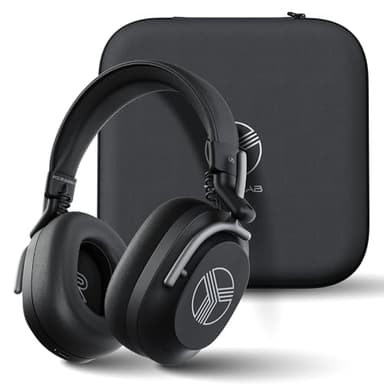 TREBLAB U5 - Hybrid Active Noise Cancelling Headphones Over-Ear, Deep Bass, 55H Battery, Mic for Calls, Bluetooth 5.3, Water-Resistant IPX4, Wireless Headphones Foldable for Travel, Gym, Work, Sports - Image 1
