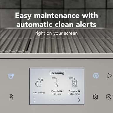 KitchenAid Fully Automatic Espresso Machine KF7 with Milk Attachment, KES8557SX, Stainless Steel - Image 6