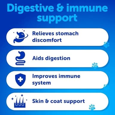 Probiotics for Dogs - Support Gut Health, Itchy Skin, Allergies, Immunity, Yeast Balance - Dog Probiotics and Digestive Enzymes with Prebiotics - Reduce Diarrhea, Gas - 120 Probiotic Chews for Dogs - Image 2