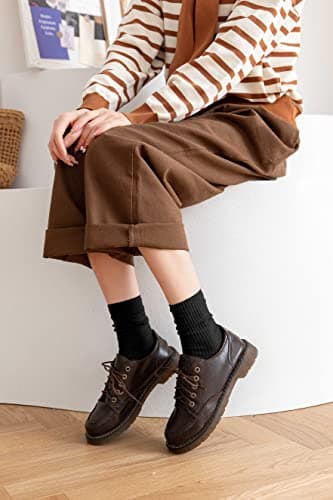 ACCFOD 9-11 Black Crew Socks for Women Soft Thin Athletic Cotton Socks for Women Girls - Image 2