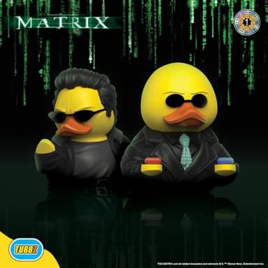 TUBBZ First Edition: The Matrix - Morpheus Cosplaying Rubber Duck Vinyl Figure - Image 6