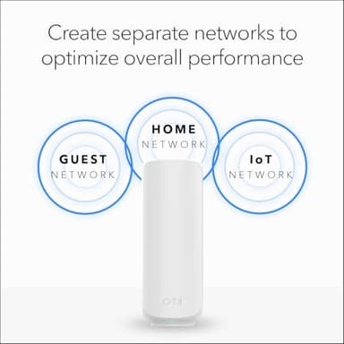 NETGEAR Orbi 370 Series Dual-Band WiFi 7 Mesh Network System for Home (RBE373) – Wireless Router + 2 Extenders, Security Features, 5 Gbps, Covers 6,000 sq.ft., 70 Devices, 2.5GB Internet Port, BE5000 - Image 7