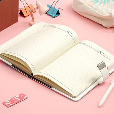 CAGIE Diary for Girls Age 8-12 Gifts for 9 10 11 12 Year Old Girls Diary with Lock, Tie Dye Design 192 Pages Lock Diary with Pen, 5.7 x 8.5 Inch Birthday Gifts for Girl Journal with Lock - Image 8