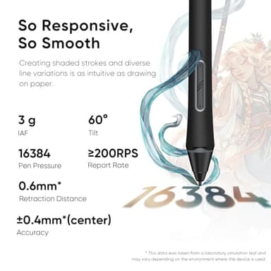 XPPen Artist 15.6 Pro V2 Drawing Tablet with Screen, 16K Pen Pressure Stylus Digital Art Tablet with Full-Laminated Anti-Glare Glass Adjustable Stand 8 Shortcut Keys Work for PC Mac Linux Android - Image 3