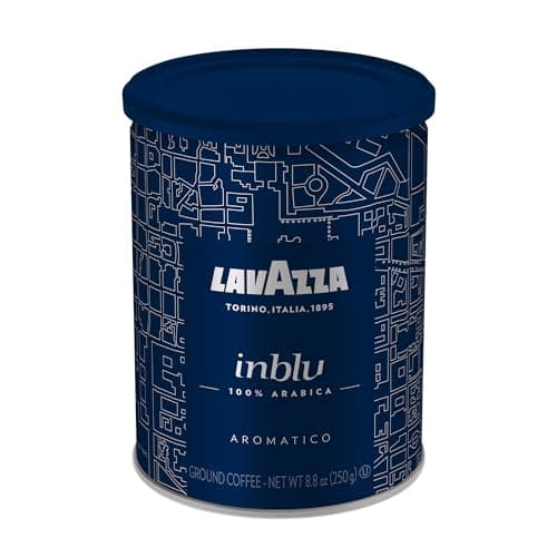 Lavazza in Blu Espresso Ground Coffee Blend, Medium Espresso Roast, 8.8 Oz (Pack of 4)