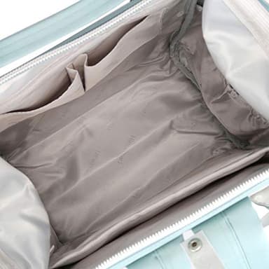 himawari Laptop Backpack for Women&Men Travel Backpack With USB Charging Port Large Business Bag Water Resistant College Bag Computer Bag Doctor Bag (1881-Pink/blue, Regular) - Image 5