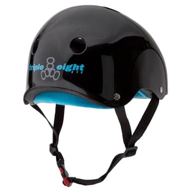 Triple Eight Certified Sweatsaver Helmet for Skateboarding, BMX, Roller Derby, Roller Skating, Inline Skating, Scooter and Bike - Image 2