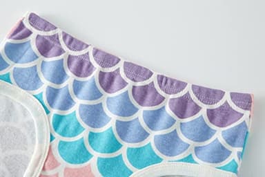 Barara King Cotton Panties Toddler Little Girls Soft Underwear Kids Undies (Pack of 6) Size 3T - Image 5