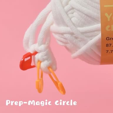 Crochet Kit for Beginners, Amigurumi Crochet Animals Knitting Kit with Crochet Yarn, Easy Crochet Animal Kit for Beginners Crochet Kit for Adults with Step-by-Step Video for Crochet Gifts - Image 8