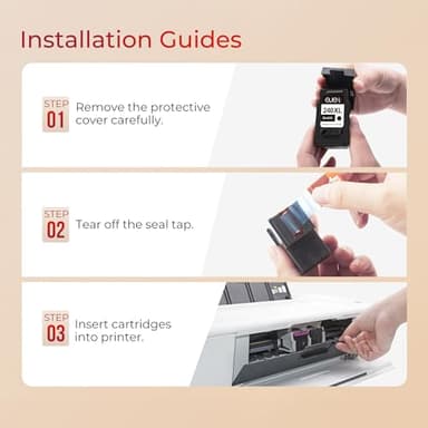 ejet PG-240XL/CL-241XL Ink Cartridge Replacement for Canon 240XL 241XL Combo Pack for Canon 240 241 High Capacity for Printer Pixma MG3620 TS5120 MG2120 MG3520 MX452 MX512 MX532 MX472 (2 Pack) - Image 6