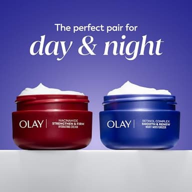 Olay Regenerist Retinol Face Moisturizer, Smooth & Renew Cream for Women, Fragrance-Free - Anti-Aging, Anti-Wrinkle, Fine Lines, Tightening, Brightening - Recyclable Eco Jar, Non-Greasy, 2 Oz - Image 13