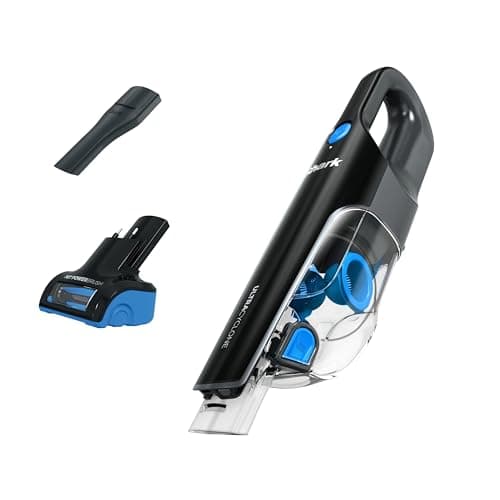 SHARK UltraCyclone Pet Pro Cordless Hand Vacuum, Powerful Suction, Handheld Vacuum for Car & Home, Motorized Pet Tool, Crevice Tool, XL Dust Cup, Blue, CH950WM (Renewed) - Image 1