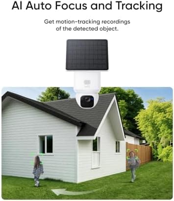 eufy Security SoloCam E30, Security Cameras Wireless Outdoor, Solar Camera Outdoor Wireless, 360° Pan, AI Tracking, 2K Clarity, No Monthly Fee - Image 3