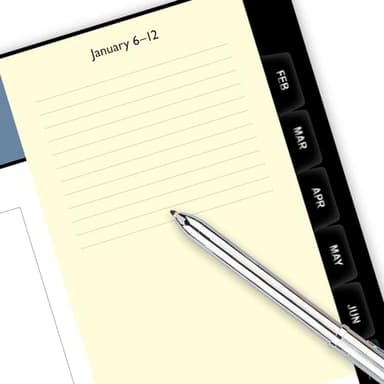 AT-A-GLANCE 2025 Planner, Weekly & Monthly, 8" x 11", Large, QuickNotes, Black (7603520525) - Image 6