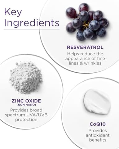 Andalou Naturals Age Defying Ultra Sheer Daily Defense Mineral Sunscreen SPF 30 | Face Lotion with Zinc Oxide | Lightweight Anti-Aging Sun Protection | 2.7 fl oz - Image 5