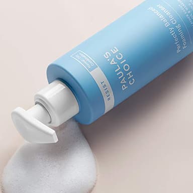 Paula's Choice RESIST Perfectly Balanced Foaming Facial Cleanser, Face Cleanser with Hyaluronic Acid & Aloe, Anti-Aging Face Wash, Large Pores & Oily Skin, Fragrance-Free, 6.4 Fl Oz - Image 6