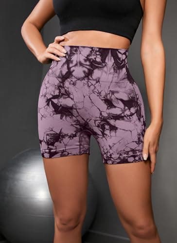 OVESPORT Workout Shorts for Women Scrunch Butt Lifting High Waisted Yoga Gym Seamless Booty Biker Shorts - Image 5