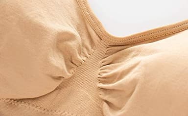 ohlyah Women's Seamless Wire-Free Bra with Removable Pads Pack of 5 L - Image 7