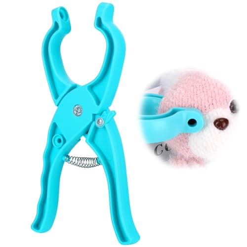 Juome Upgraded Safety Eye Tool for Crocheting - Crochet Tools for Attaching Crochet Safety Eyes, Auxiliary Tool for 5-30mm Stuffed Animals Safety Eyes Doll Making Supplies (Blue 1pcs) - Image 1