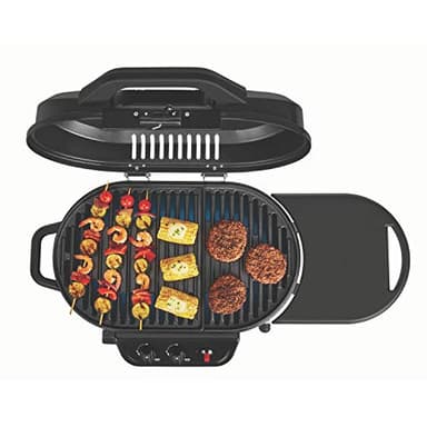 Coleman RoadTrip 225 Portable Propane Grill, 2-Burner Gas Grill with Matchless Ignition & Adjustable Temperature Control, 11,000 BTUs of Power for Grilling, Tailgating, Camping, BBQ, & More - Image 4