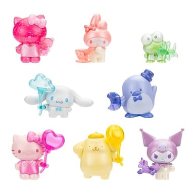 Jazwares Hello Kitty and Friends Dreamland 8-Pack with Mix and Match Dreamy Accessories - 2” Figures - Officially Licensed Sanrio Product from - Image 1