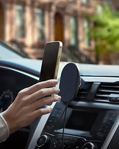 iOttie Velox Magnetic Wireless Charging Air Vent Car Phone Mount. Compatible with MagSafe iPhones including iPhone 12/13/14/15 Series (Car Charger Included) - Image 6