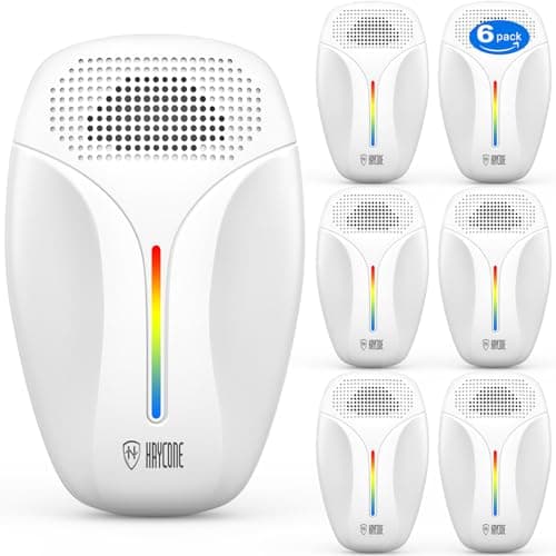 2024 Upgraded Ultrasonic Repeller & Insect Indoor Repeller,Ultrasonic and Repellent for Roach,Rodent,Mouse,Bugs,Mosquito,Mice,Spider,Ant,3 Mode Switching,6 Packs - Image 1