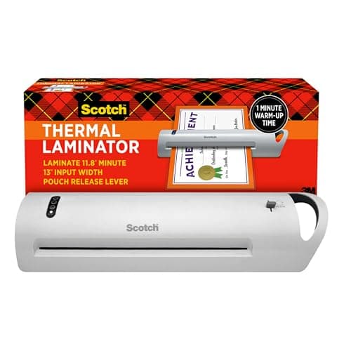 Scotch Thermal Laminator, Extra Wide 13 Inch Input, Ideal for Teachers, Small Offices, or Home (TL1302Z) - Image 1