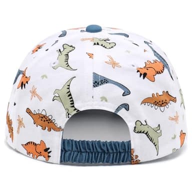 Duoyeree Toddler Baby Baseball hat Infant Baseball Cap Soft Cotton Snapback hat Boys(0-3M) - Image 2
