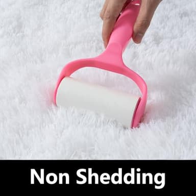 Awaytail Fluffy 6x9 Rug - Nursery Rugs for Bedroom - Height Pile 1.4" Plush Rug - Fuzzy Throw Rugs Carpet for Bedroom - White - Image 7