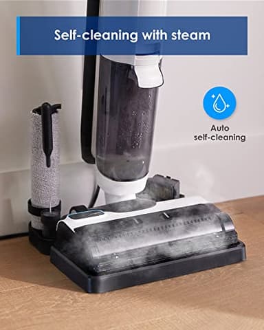 Tineco Corded Wet Dry Vacuum Steam Mop All-in-one, Hardwood Floor Cleaner Great for Sticky Messes, Floor ONE S5 Steam Smart for Hard Floors with Digital Display and Long Run Time - Image 5