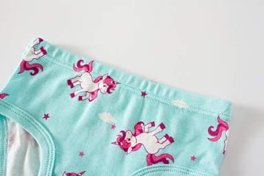 Hahan Girls Soft Cotton Panties Little Girls Underwear Comfortable Toddler Briefs 8Y - Image 3