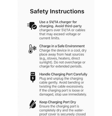 Onlyone Water Dental Flosser, 300ML Portable Oral Irrigator for Teeth, 4 Modes and 5 Jet Tips,Rechargeable Irrigation Cleaner,Electric Flossing Machine Power Flossers & Irrigator Accessories White - Image 9