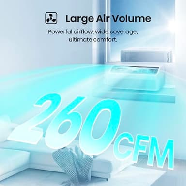 Hisense AWL1225TW1W Window Air Conditioner, 12,000 BTU, White - Image 6