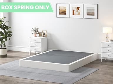 QEROMY 7 Inch Low Profile Box Spring, Sturdy Metal Frame Mattress Foundation, Easy Assembly, Quiet & Noise-Free, Queen Size - Image 8